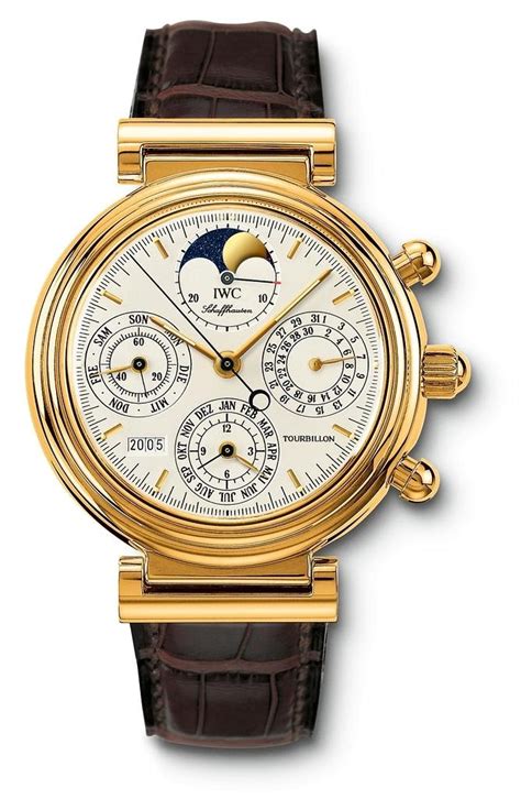 iwc 3752|IWC Da Vinci Perpetual Tourbillon Yellow Gold / German • .